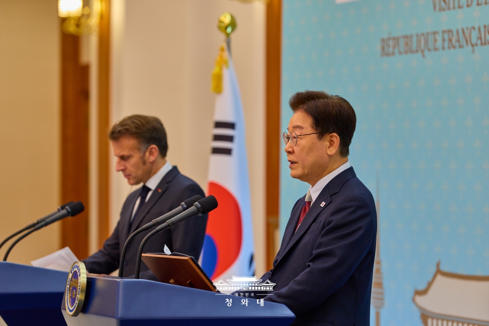 한-프랑스 공동언론발표문