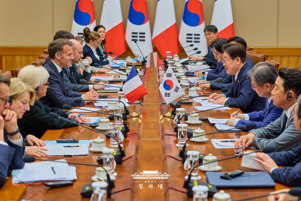 한-프랑스 정상회담